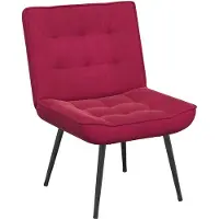 vidaXL Relaxsessel Weinrot 64x74x84 cm Samt