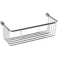 BRILLANTBAD BYTRO Seifenkorb Messing Chrom poliert 135x210x110 mm für Bad & WC >> zum Bohren