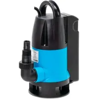 Boni-Shop® Tauchpumpe Brunnenpumpe Unterwasserpumpe 230V 04kW 75m/H Mit Schwimmer