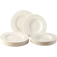Vivo by Villeroy & Boch Basic White Tafel Set 12tlg.EC | vivo - Villeroy & Boch Group | Premium Porcelain | Germany | Art.-Nr. 1952777611 | EAN 4003686352063