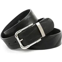 Anthoni Crown Ledergürtel , Damen, Gr. 100, schwarz, Leder, unifarben, Gürtel Ledergürtel, Vollledergürtel in schwarz