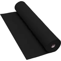 Colorations schwarze Filzrolle Bastelmaterial 160 gsm 5 Meter x 45 cm