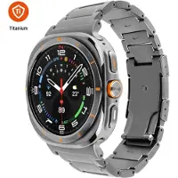 FIXED Tytanowy pasekFIXEDTitanium Pasek do smartwatcha Samsung Galaxy Watch Ultra, naturalny tytan