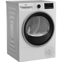 Beko B5T68219, Freistehend, Frontlader, Hybrid, Weiß, Drehregler, Berührung, Hinten