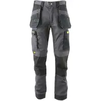 DeWalt FAIR31340 Fairhaven stretch werkbroek L31 - grijs/zwart - 34