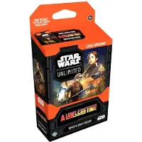 Fantasy Flight Games Star Wars Unlimited A Lawless Time: Spotlight Deck: Leia Organa