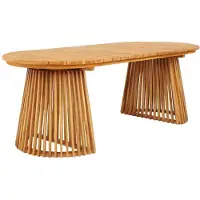 Ebuy24 Björk Gartentisch 90x200cm natur.