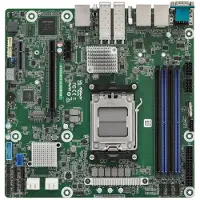 Asrock B650D4U3-2L2Q/BCM, AMD, Sockel AM5, AMD EPYC 4004, AMD Ryzen 7000 Series, AMD Ryzen 8000 Series, AMD Ryzen 9000 Series, DDR5-SDRAM, 48 GB, DIMM