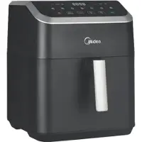 Midea MAD70000ADK Heißluftfritteuse 7L 1800W Einzelkorb Schwarz