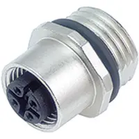 Binder 09-3442-77-05 Sensor-/Aktor-Einbausteckverbinder M12 Buchse, gerade Polz