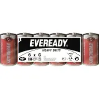 Energizer Eveready SHD Kohle-Zink Baby (C ) Folienpack 6 Stück