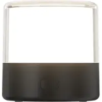 Lumisky BOLO RGB Kabellose Tischleuchte H10CM Stahl Schwarz