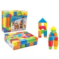 W&K Klocki piankowe 108szt
