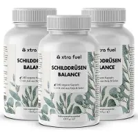 XTRA FUEL Schilddrüsen Balance - Jod (Kelp) Selen Komplex Schilddrüse Kapseln 402 g