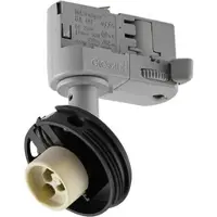Deko-light 3-Phasen-Spot Can Base 1x max. 7,5W GU10 Silber