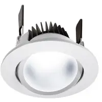 LIGHT IMPRESSIONS 565193 Deckeneinbauleuchte COB 68 CCT , Weiß
