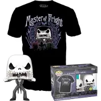 Funko POP! Albtraum Vor Weihnachten Jack Skellington Kurzarm-t-shirt Schwarz XL Schwarz XL
