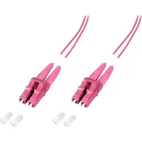 EFB Elektronik Duplex Jumper LC-LC 50/125,OM4,LSZH,violett,1.2mm,5m