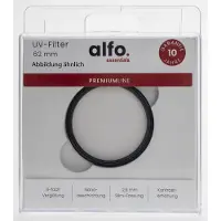 Alfo. Ø 82 mm M.C. nano UV Glas Filter