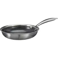 Mojawo Edelstahl Bratpfanne 20 cm Keramik Antihaftbeschichtung alle Herdarten