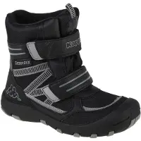 Kappa Blackpool Tex K 260805K-1116, Winterschuhe, für Jungen, Schwarz, Größe: 33