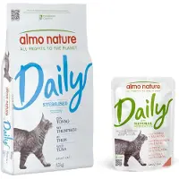 Almo nature Daily Sterilised mit Thunfisch Katzenfutter | 12 kg