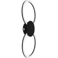 Eglo Design-Wandleuchte Venticello 1 schwarz