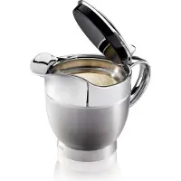 GEFU Doppelwandiger Sausbeker Serviro Silber 400 ml
