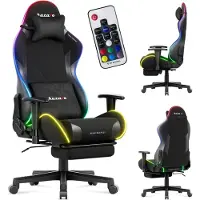 Huzaro Force 5.7 RGB Gaming-Stuhl Schwarz
