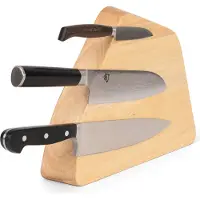 Continenta Magn, Messerblock, Gummibaum 10x28,5x23 cm 3412 4017167341200