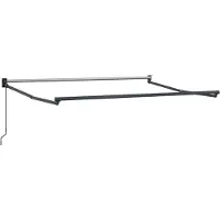 vidaXL Ausziehbare Markise Bordeauxrot 3 x 2 m