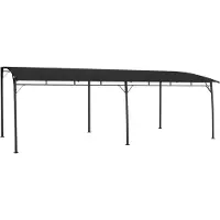 Syfax Garten-Sonnenschutz 6x3x2,55 m Anthrazit