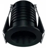 Beneito Faure Nano Pulsar R Einbaustrahler - 3,5 W, 30° Abstrahlwinkel, matt schwarz, kleiner Lichtpunkt (35 mm), 2700 K -