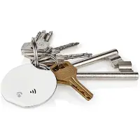 Nedis SmartLife Schlüssel-Finder - Batteriebetrieben - 1x CR2032 - Bluetooth version: 4.0 - Batterie Lebensdauer bis zu: 1 Jahre - Weiss - 1 Stück