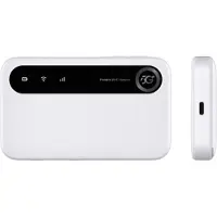 ZTE U50, Wi-Fi 6 (802.11ax), Dual-Band (2,4 GHz/5 GHz), Weiß, Tragbarer Router