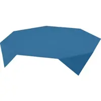 Duni Bio Dunicel-Mitteldecke 84 x 84 cm Dunkelblau, 100 Stk/Krt (5 x 20 Stk)