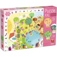 Goula - XXL-Puzzle Jahreszeiten