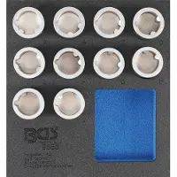 Bgs Tool Tray 1/6: Rim Lock Socket Set for Land Rover, 1758 mm, 1,76 kg