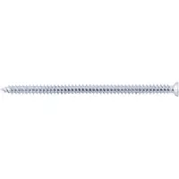 Fischer FFS 7.5 x 42 T30, Schraube, Aluminium, Beton, Kunststoff, Holz, Vollgewinde, Flachkopf, Torx, Silber