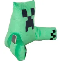 Phoenix MINECRAFT - dekorative, kuschelweiche Dekokissen, Lesekissen, Zierkissen Creeper