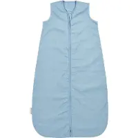 Meyco Baby Sommerschlafsack mit Leinen 0.5 TOG, hellblau, 90