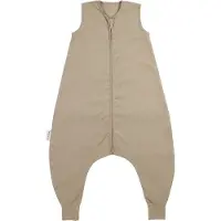 Meyco Baby Sommer-Sleepoverall mit Leinen 0.5 TOG, braun, 92