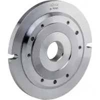 Rohm Grundplatte für CAPTIS-M und Drehfutter / Zylindrischer Zentrieraufnahme futterseitig nach DIN6350, Größe 42/52 / FutterØ 160 - 162793
