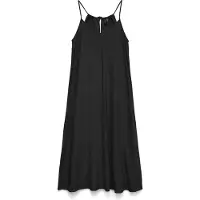 Vero Moda Sommerkleid Emilo 10340519 Schwarz Loose Fit