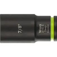 Wera 05005574001, Buchse, 3/8", Imperial, 1 Kopf/Köpfe, 7/8", 63 mm