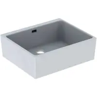Geberit Publica Mehrzweckbecken 600x200x500mm mit Überlauf, weiß