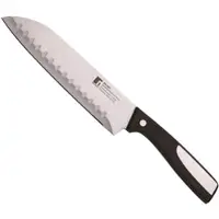 Bergner Resa - Santoku-Messer, Edelstahl, 17,5 cm