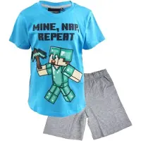 Procos Minecraft Kind ist klein Schlafanzug 6 Jahre