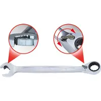 Ks Tools DUO GEARplus Ringmaulschlüssel, umschaltbar