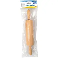 Creall Tonrolle aus Holz, 14,7 cm Rollenbreite, 5 cm Durchmesser